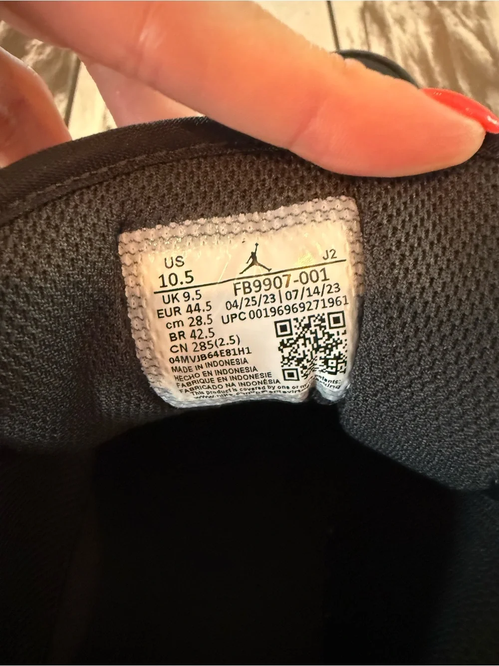 Air Jordan 1 Low SE “Black Elephant”